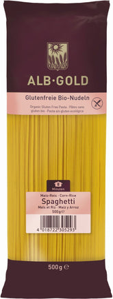 Nudle (kukuřice - rýže) bezlepkové špagety BIO 500 g - ALB GOLD
